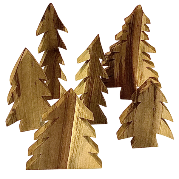 Papoose Toys Papoose Toys Tree Set 6pc