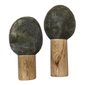 Papoose Toys Papoose Toys Winter Trees 2pc