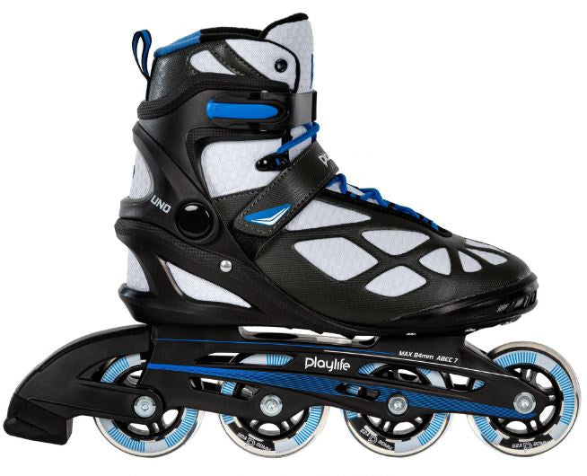 Inlineskates uno schwarz 80 Softboot 82A Schwarz Größe 42