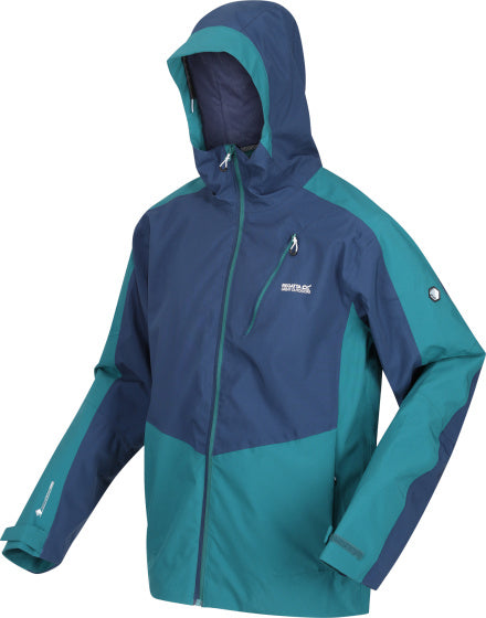 Regatta Highton II outdoorjack heren marineblauw turquoise maat XXL
