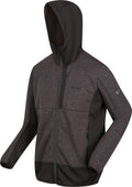 Regatta Bresdon softshelljas heren zwart grijs maat XL