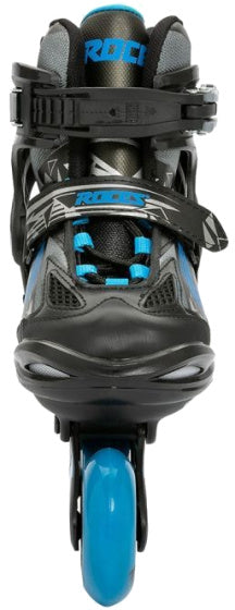 Inlineskates Moody Tif 82A Schwarz/Blau Größe 36-40