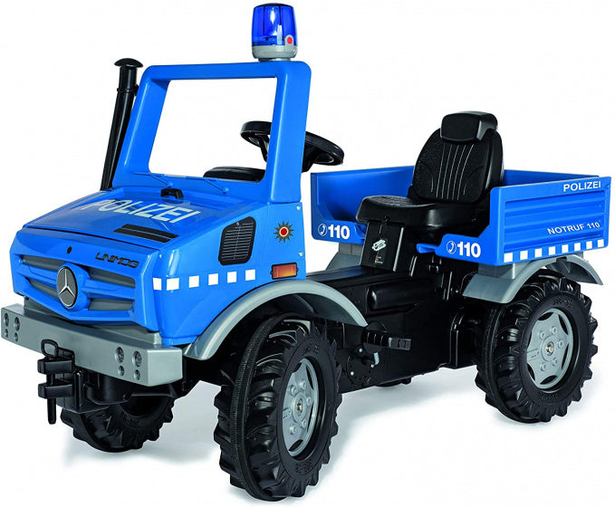 Rolly Toys RollyUnimog Polizei Junior Blau/Schwarz