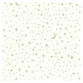 Roommates Zelfklevend behang Twinkle stars 52 x 500 cm wit goud