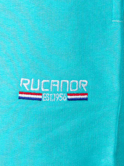 Rucanor Senna sweatpants cuff unbrushed heren aqua maat M