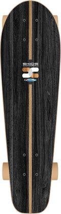 Skids Control - Oxygen Cruiser Skateboard 70 x 20 cm schwarz Beige