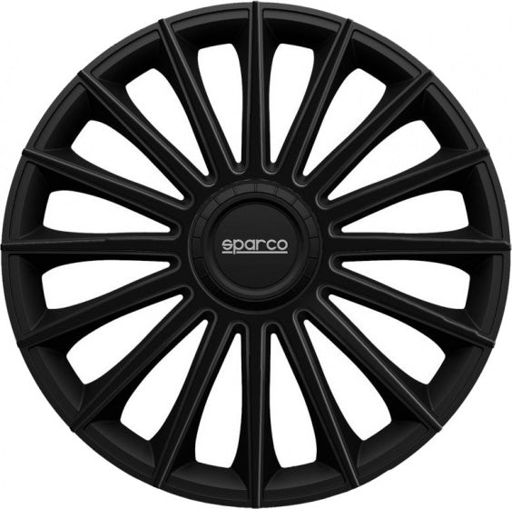 Radkappen Torino 16 Zoll ABS Schwarz 4er Set