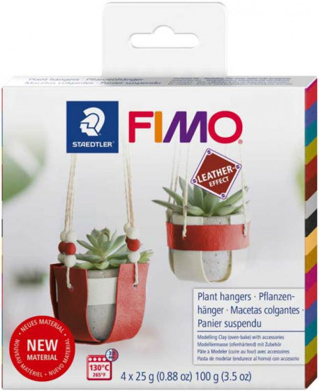 Staedtler Planthanger maken leder-look klei 15-delig