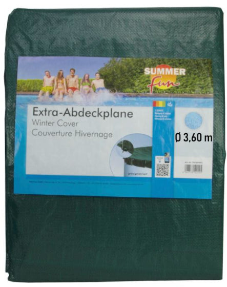 Sommervergnügen Winterdeck ca. 360 cm grün