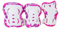 Tempish Beschermset FID meisjes wit roze maat S