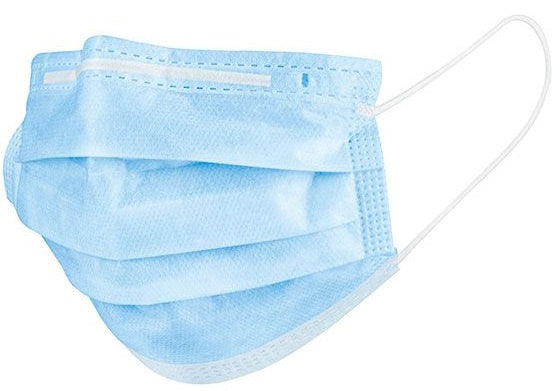 Hi-point Mondkapjes 3-laags unisex polyester blauw 50 stuks