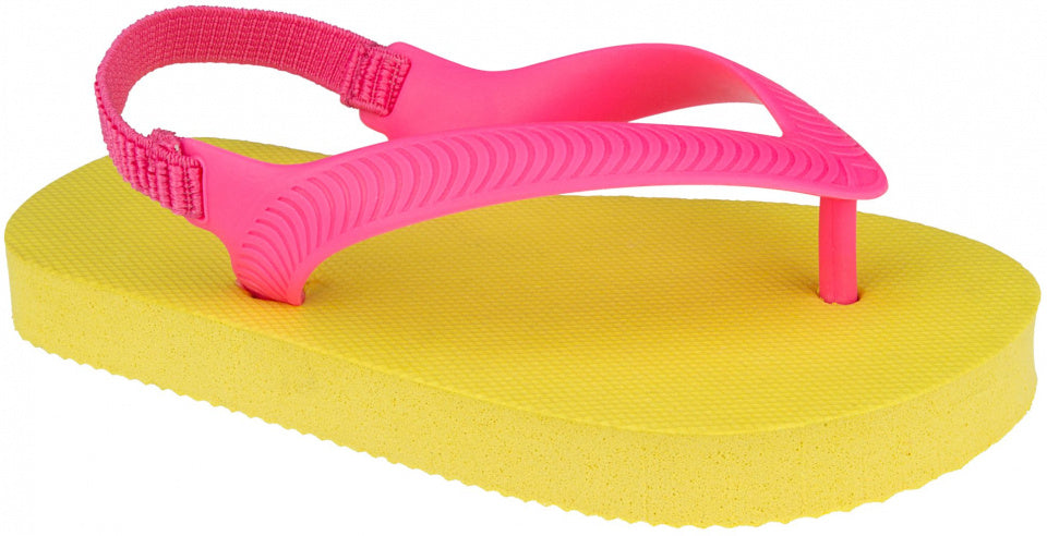 Waimea Flip-Flops Acapulco Junior PVC gelb/rosa Größe 23