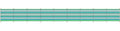 Yello Windscherm 10 palen 120 x 610 cm groen blauw
